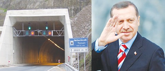 Başbakan’dan Ordu Tüneline Övgü