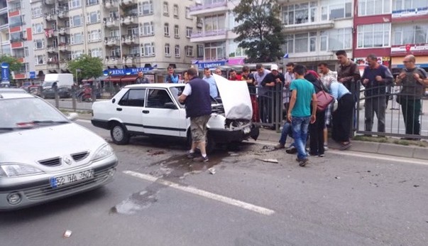 Ordu’da bugün iki kaza birden meydana geldi