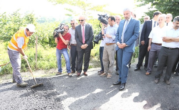 Ordu’ya Türkiye’nin En Büyük Sıcak Asfaltı Yapılacak