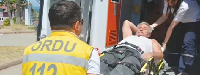 Fatsa’da 60 Yaşındaki Adam İnşaattan Düşüp Yaralandı