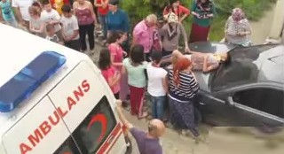 Bisiklet Süren 10 Ve 11 Yaşındakİ Çocuk 10 Metre Yüksekten Düştü