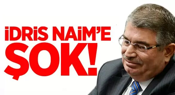 Ordulu Bağımsız Milletvekili İdris Naim Şahin Hakkında Soruşturma