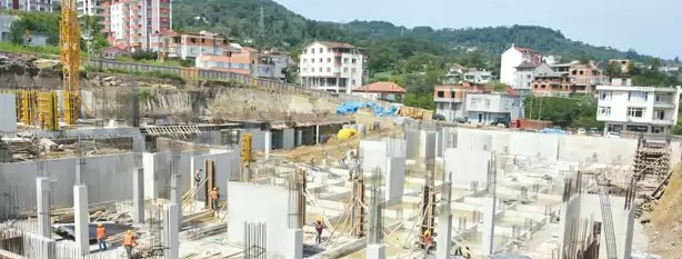 Fatsa’nin 300 Yataklı Yeni Hastanenin Temeli Tamamlanmak Üzere