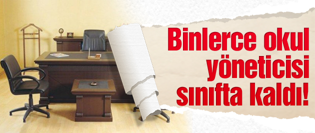 75 Puanın Altında Olan Müdürler Yargıtaya Gidiyor