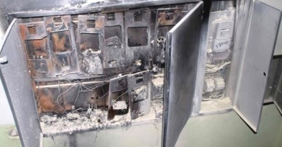 Altınordu İlçesindeki bir trafoda patlama meydana geldi