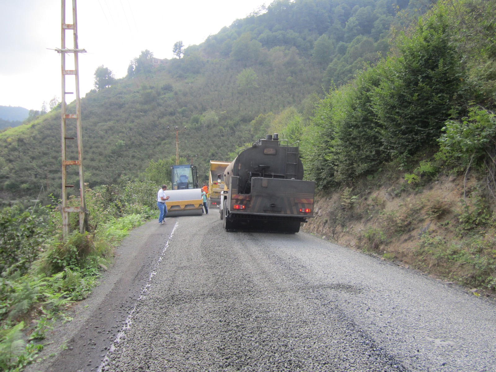 Ordu’da Yollar Bakım Altında