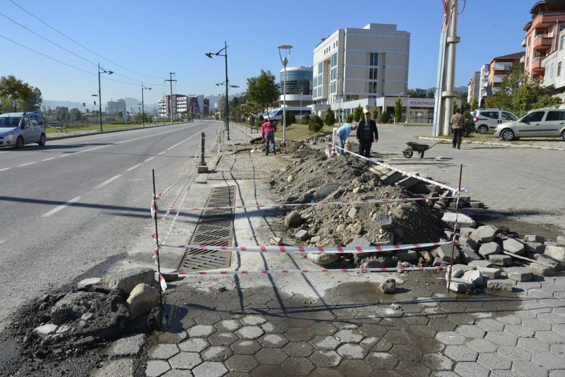 Fatsa’da Su Birikintisi Sorunu Çözüldü