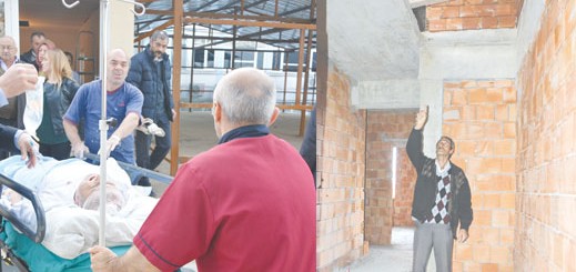 Fatsa’da Doktor İnşaat’ın Merdiven Boşluğundan Düştü