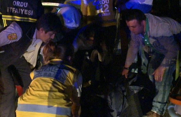 Ordu’da Motosikletin devrildiği feci kazada iki kardeş öldü