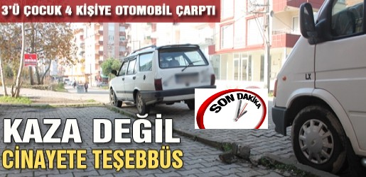 Ordu’da Otomobil’den Cinayet’e Teşebbüs 4 Yaralı