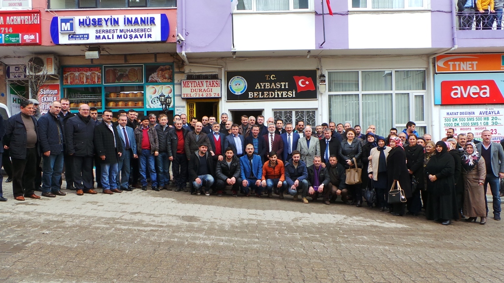 Oktay Çanak, Aybastı, Kabataş, Çatalpınar ve Çamaş ilçelerini ziyaret etti