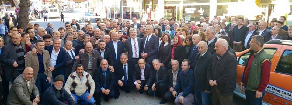 Baba ocağında coşkulu karşılama