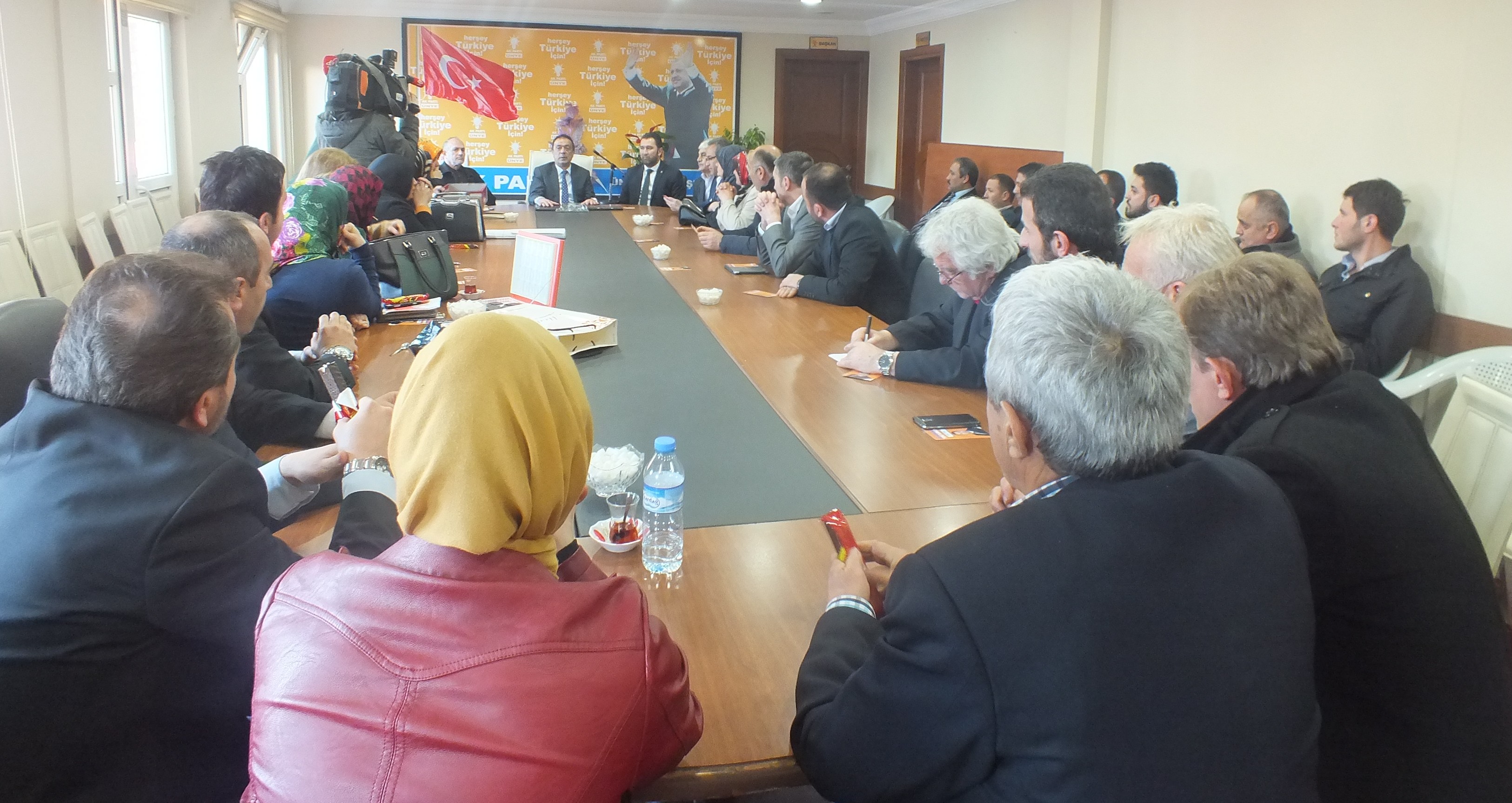 Sefa Yüce, Perşembe Ve Ünye Teşkilatını Ziyaret Etti