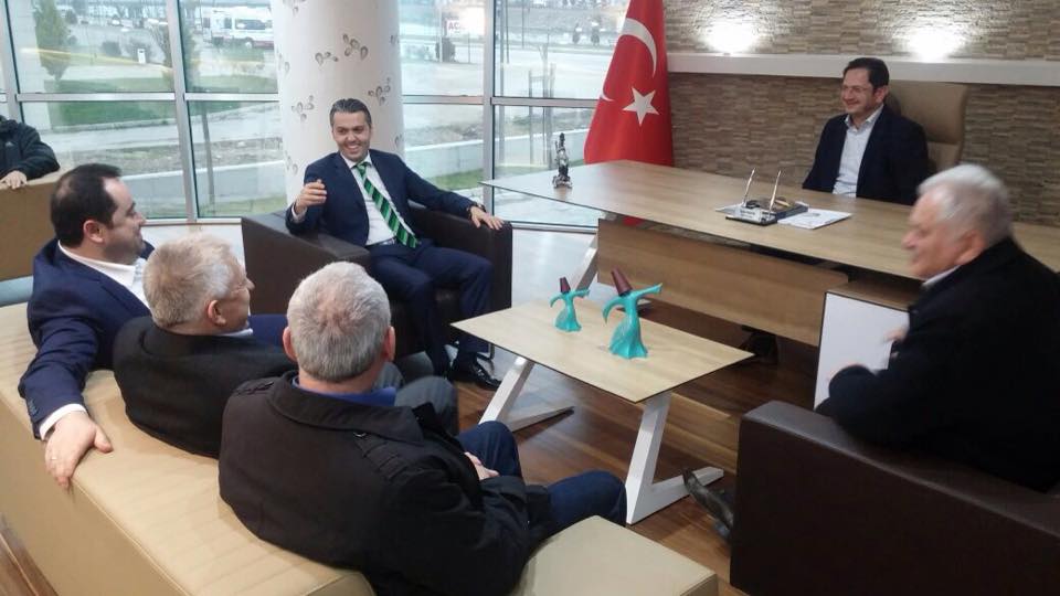 Hasan Acu tamayyül sonrası ziyaretlerini sürdürdü
