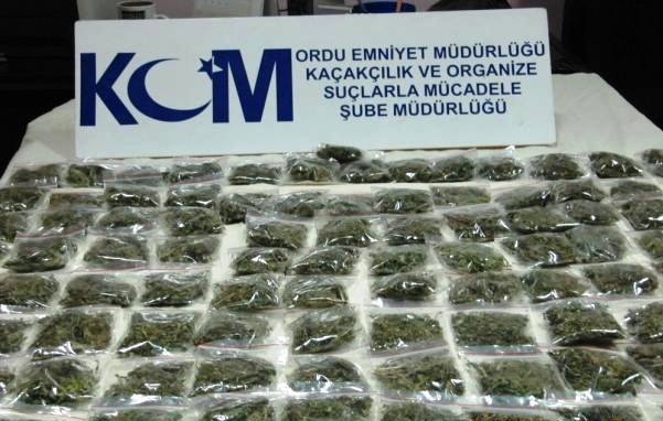 Ordu’da şubat ayında uyuşturucudan kaç kişi yakalandı?