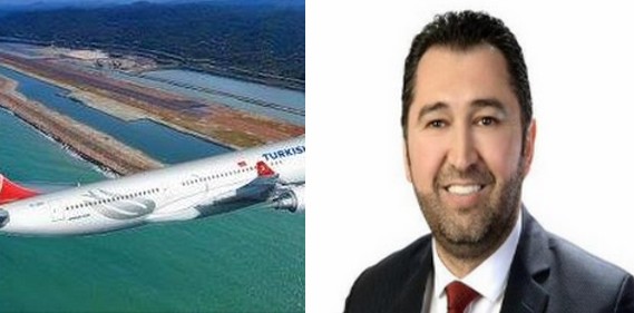 Sefa Yüce Uluslararası ilk uçağı indirecek