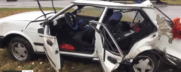 Ünye’den Samsun istikametine giden otomobil kaza yaptı 1 ölü 4 yaralı