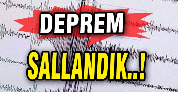 Ordu’da Bu akşam saatlerinde deprem korkuttu