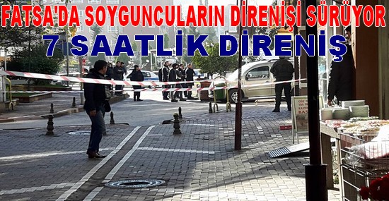 Fatsa’da kuyumcu soygunu sürüyor, Olayla ilgili önemli iddia