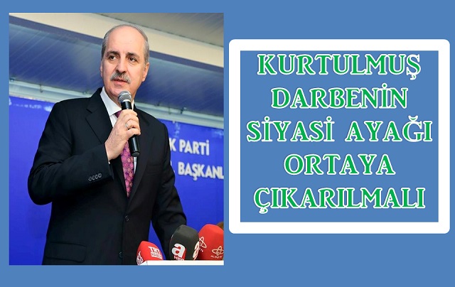 KURTULMUŞ’TAN ÇOK ÇARPICI SÖZLER