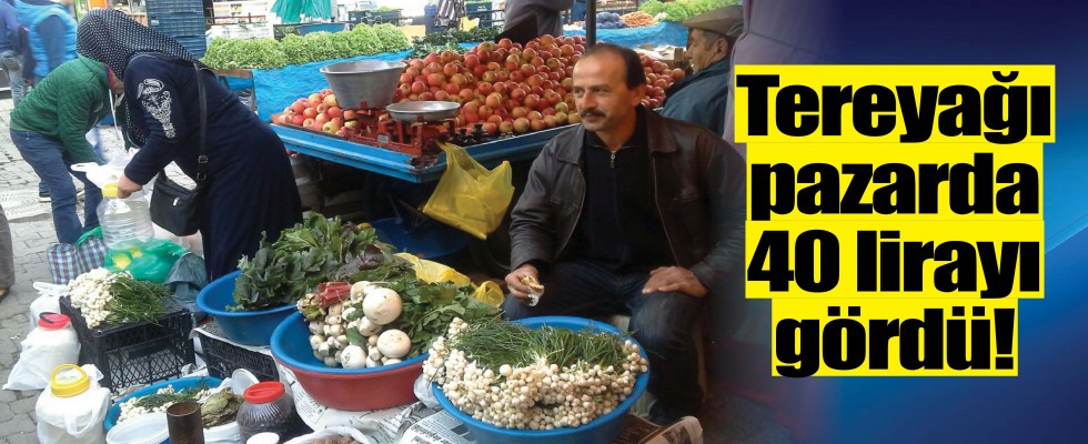 Tereyağı pazarda 40 lirayı gördü!