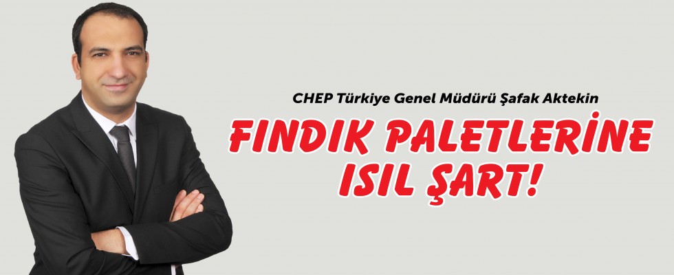 Fındık paletlerine ısıl şart!