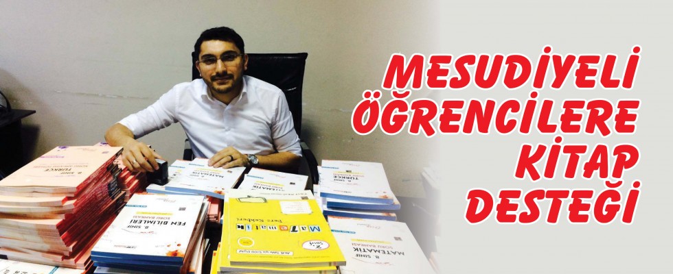 Mesudiyeli öğrencilere kitap desteği