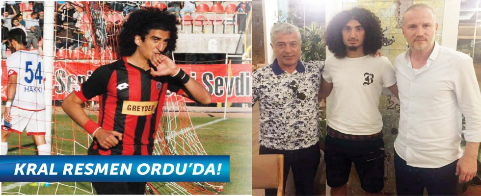 KRAL RESMEN ORDU’DA!