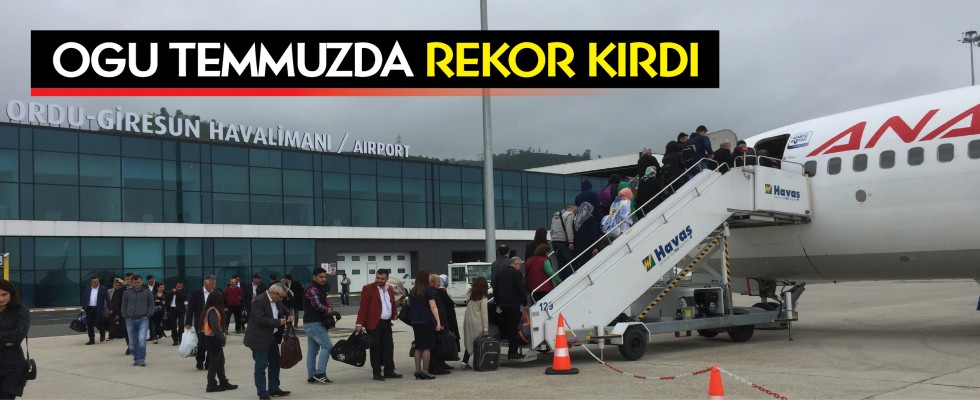 OGU temmuzda rekor kırdı
