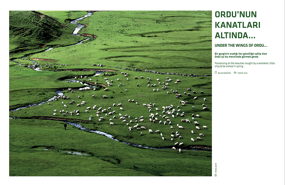 Anadolu Jet Magazin Dergisi, Ordu’yu Tanıttı