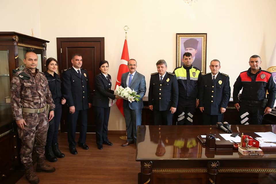 Emniyet Teşkilatından, Vali Yavuz’a Ziyaret