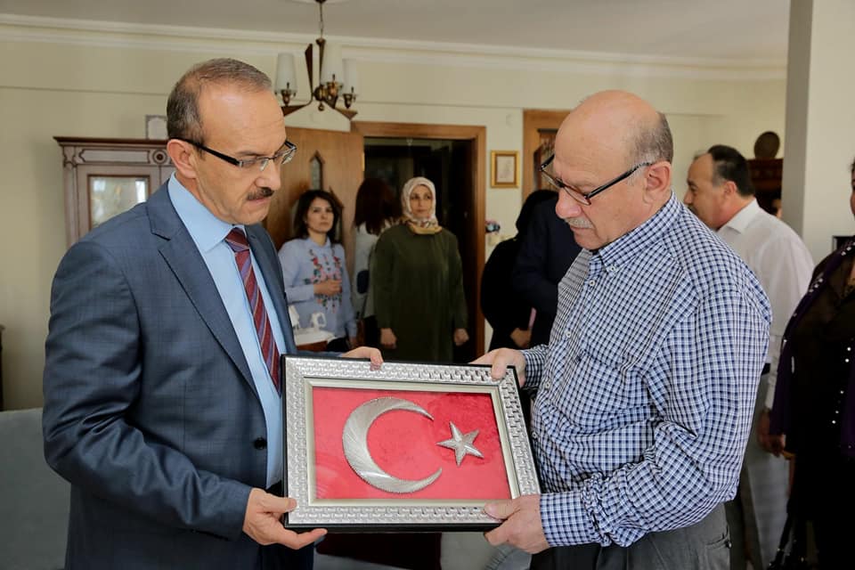 Saddar Yavuz Şehit Ailesini Ziyaret Etti