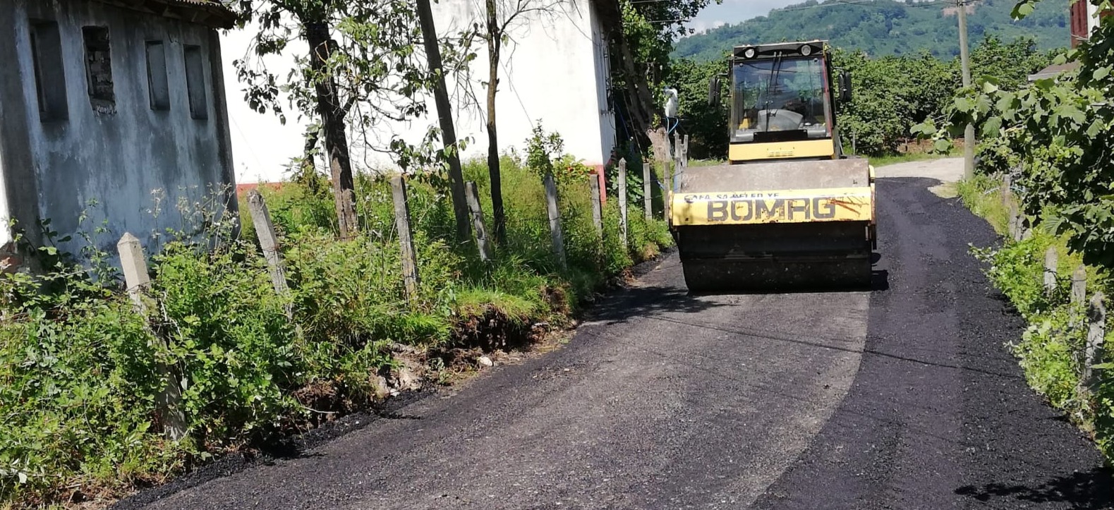Fatsa’da yol ve menfez dolgu çalışmaları sürüyor