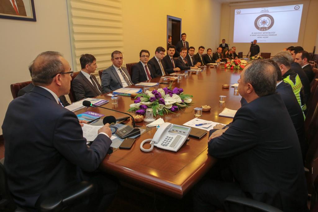 Seçim Güvenliği Toplantısı Yapıldı (2019)