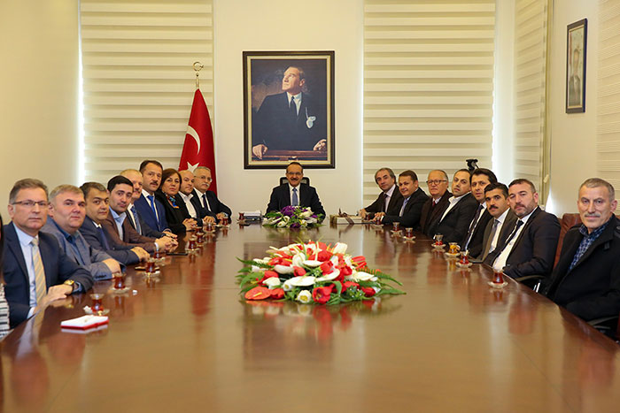 ORDEF’in Yeni Yönetiminden, Vali Yavuz’a Ziyaret