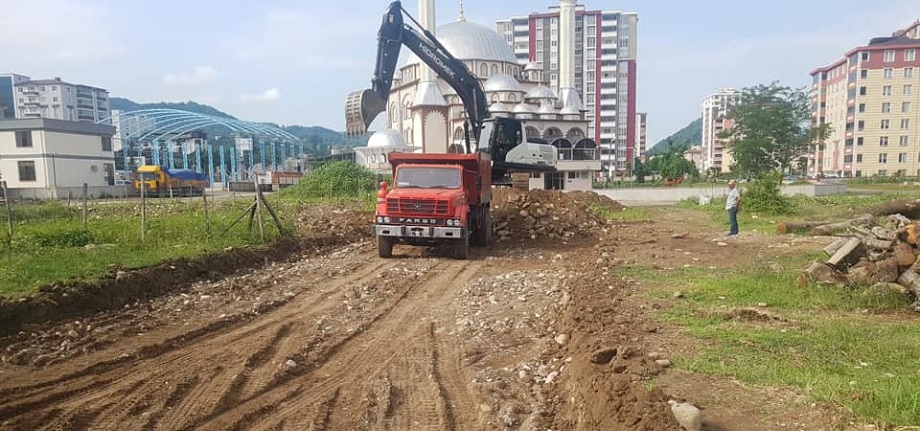 AYAZLI MAHALLEMİZDE YENİ YOL AÇMA ÇALIŞMASI