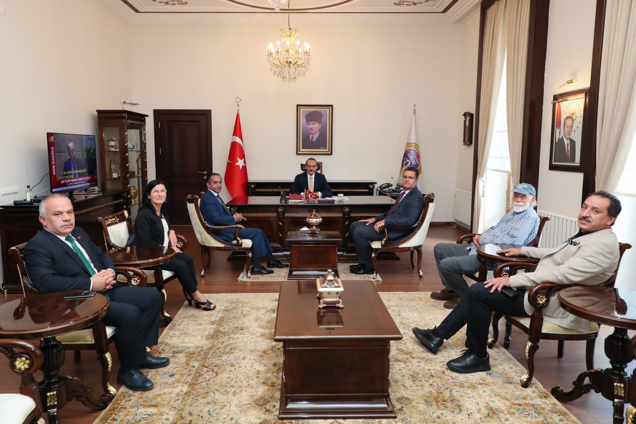 Ordu Kent Konseyi Yürütme Kurulu, Vali Yavuz’u Ziyaret Etti