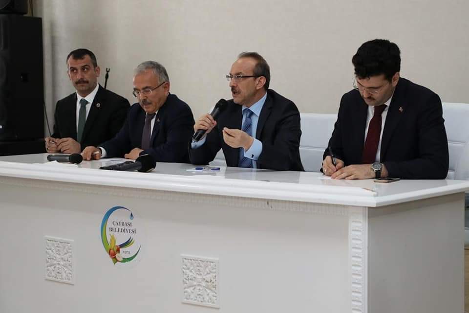 Vali Yavuz, Çaybaşı İlçesini Ziyaret Etti