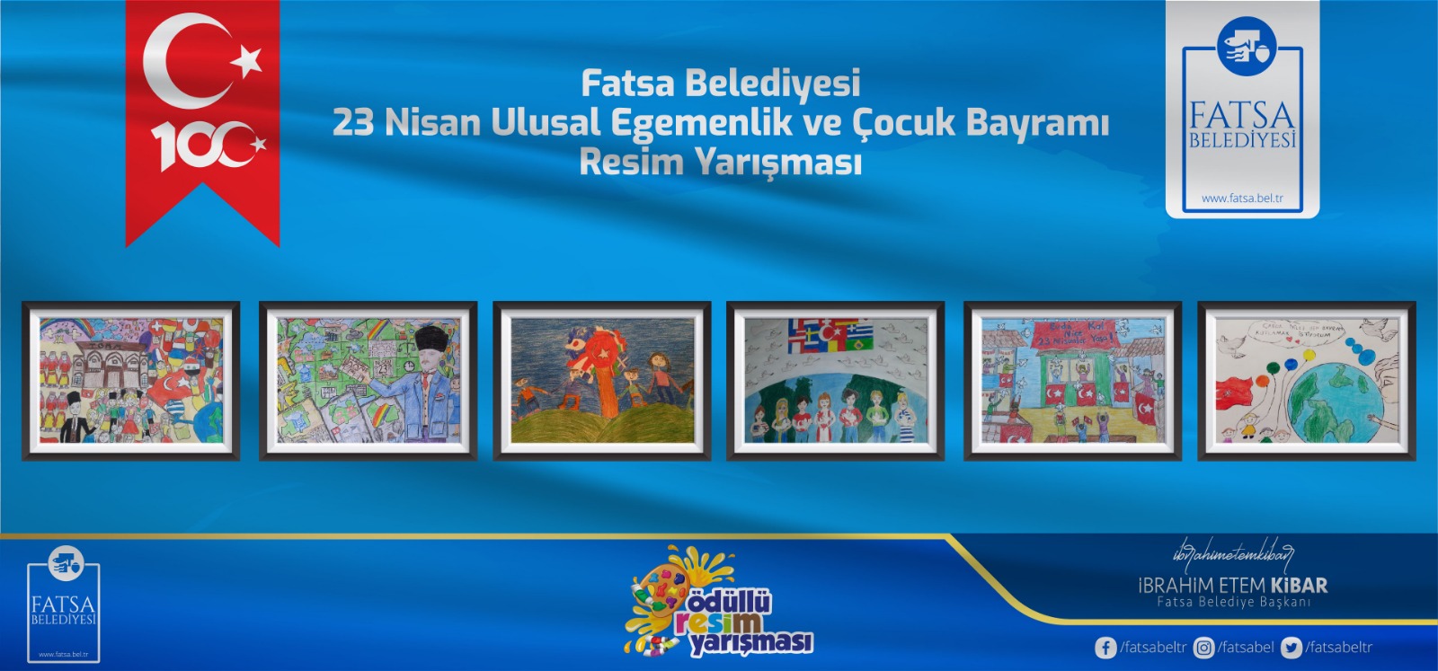 23 NİSAN RESİM YARIŞMASININ SONUÇLARI AÇIKLANDI