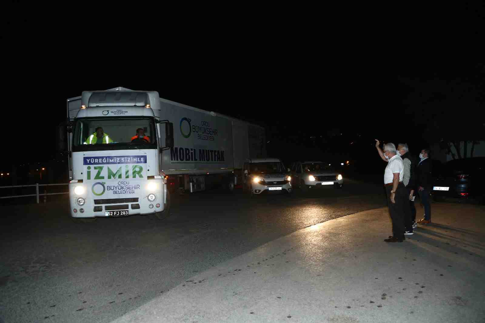 ORDU’DAN İZMİR’E YARDIM ELİ 