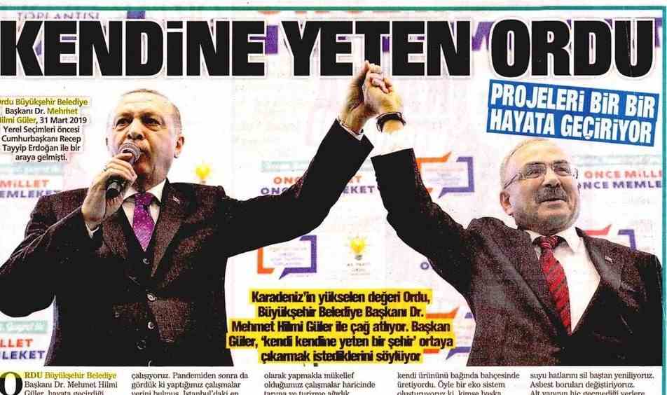 TAKVİM GAZETESİ OBB’Yİ TAM SAYFA HABER YAPTI