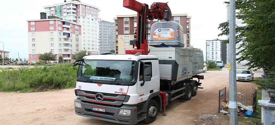 FATSA’MIZIN TEMİZLİĞİNDE SON TEKNOLOJİ,  ÇAÇA FARKI