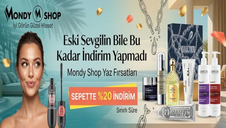 Mondy Shop’tan Yaza Özel Kampanya: İpek Gibi Saçlar İçin Sepette %20 İndirim Fırsatı!